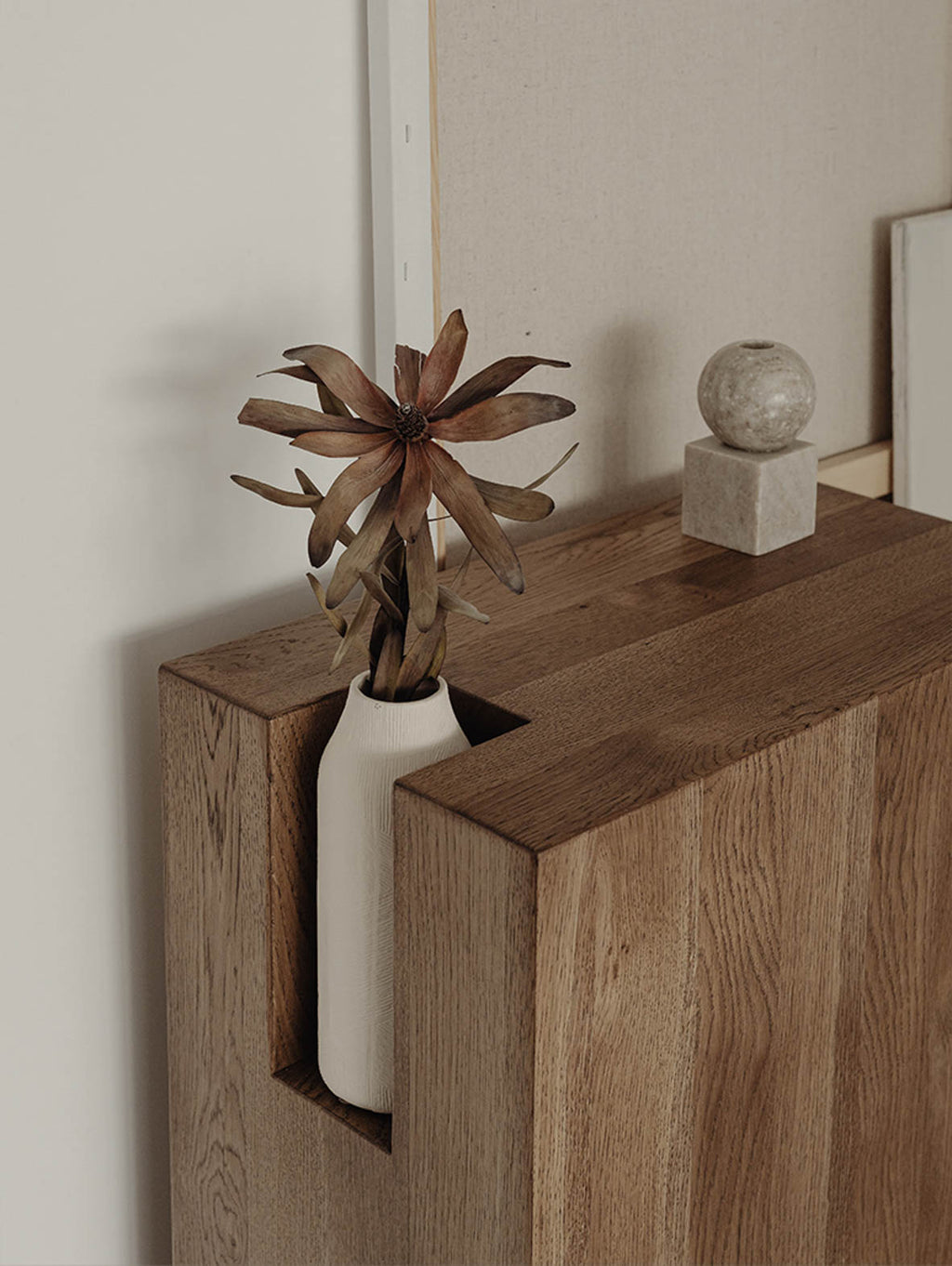 Drewniana konsola CAMO Wood