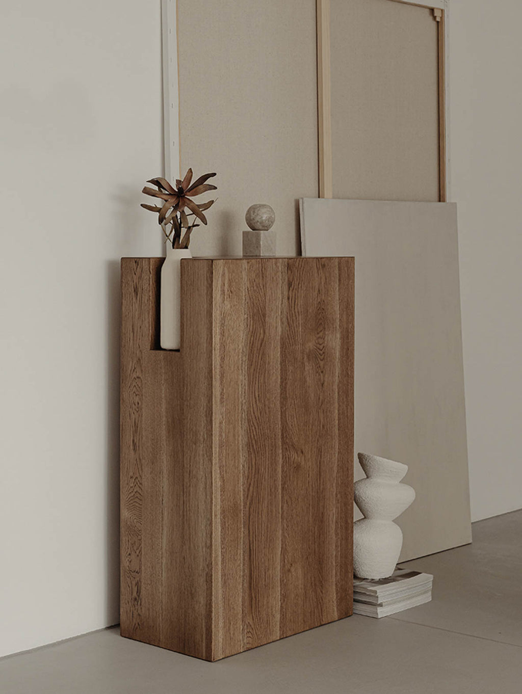 Drewniana konsola CAMO Wood