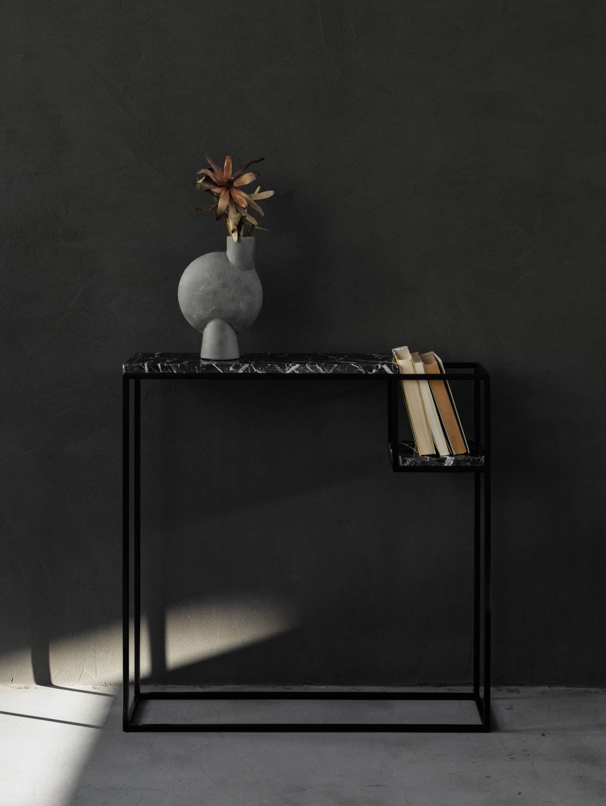 Konsola z marmurowym blatem HOP