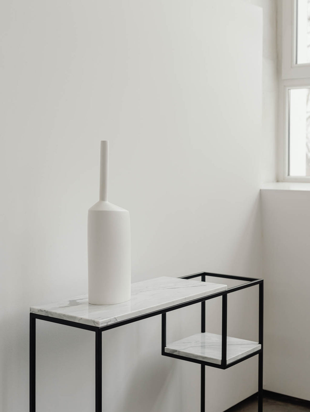 Konsola z marmurowym blatem HOP MAXI