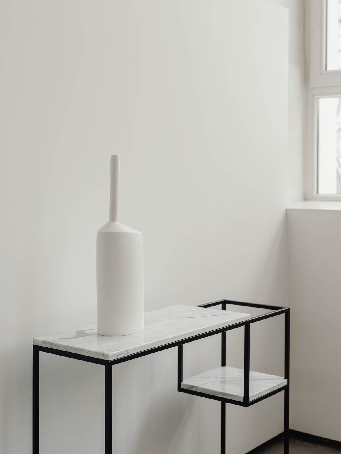 Konsola z marmurowym blatem HOP MAXI