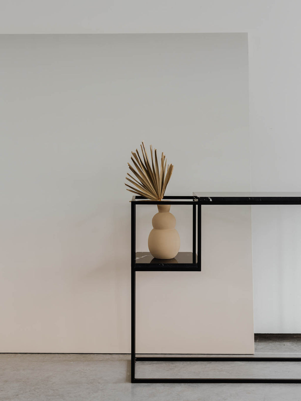 Konsola z marmurowym blatem HOP MAXI