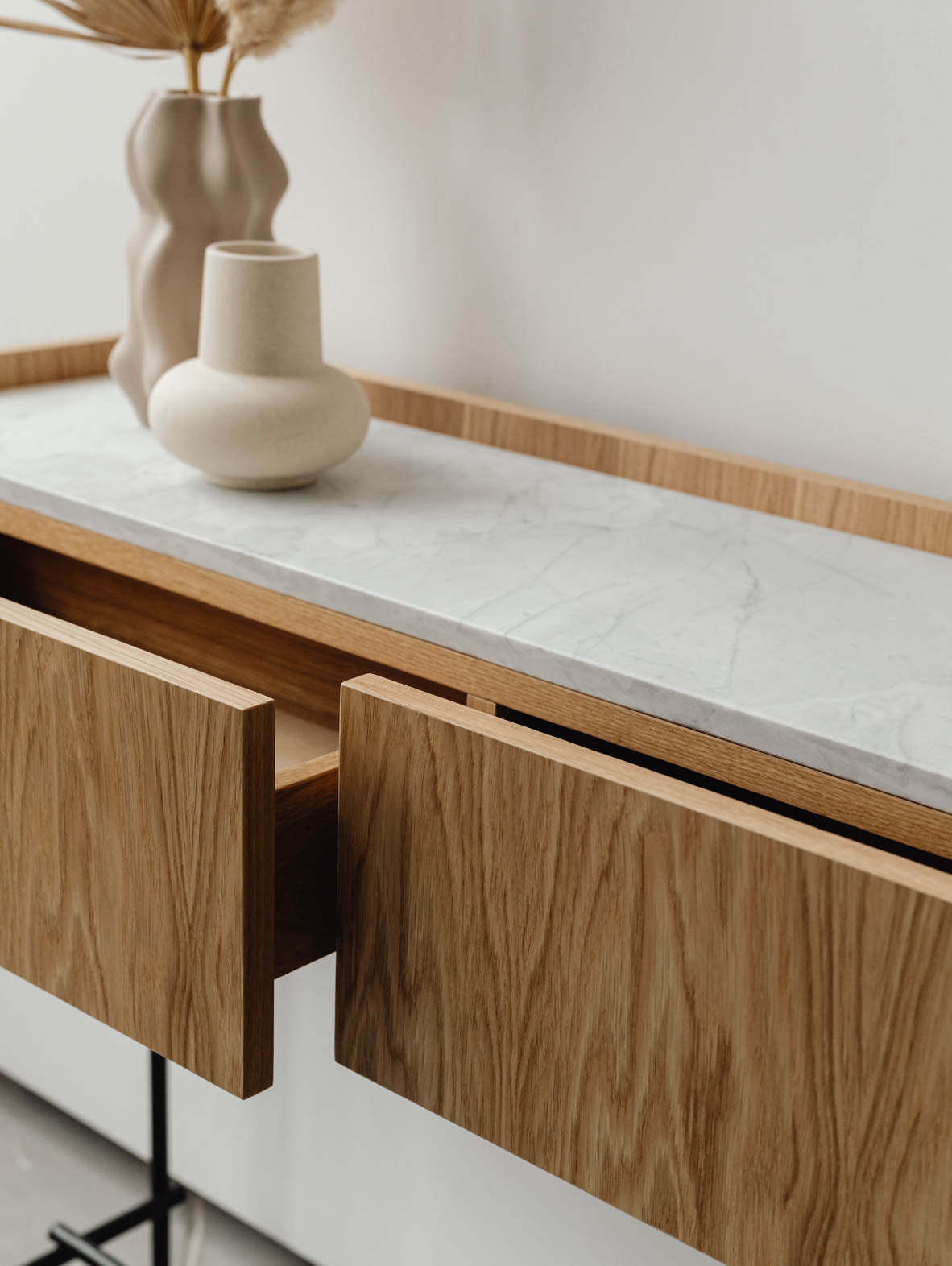 Konsola z marmurowym blatem FORST Console