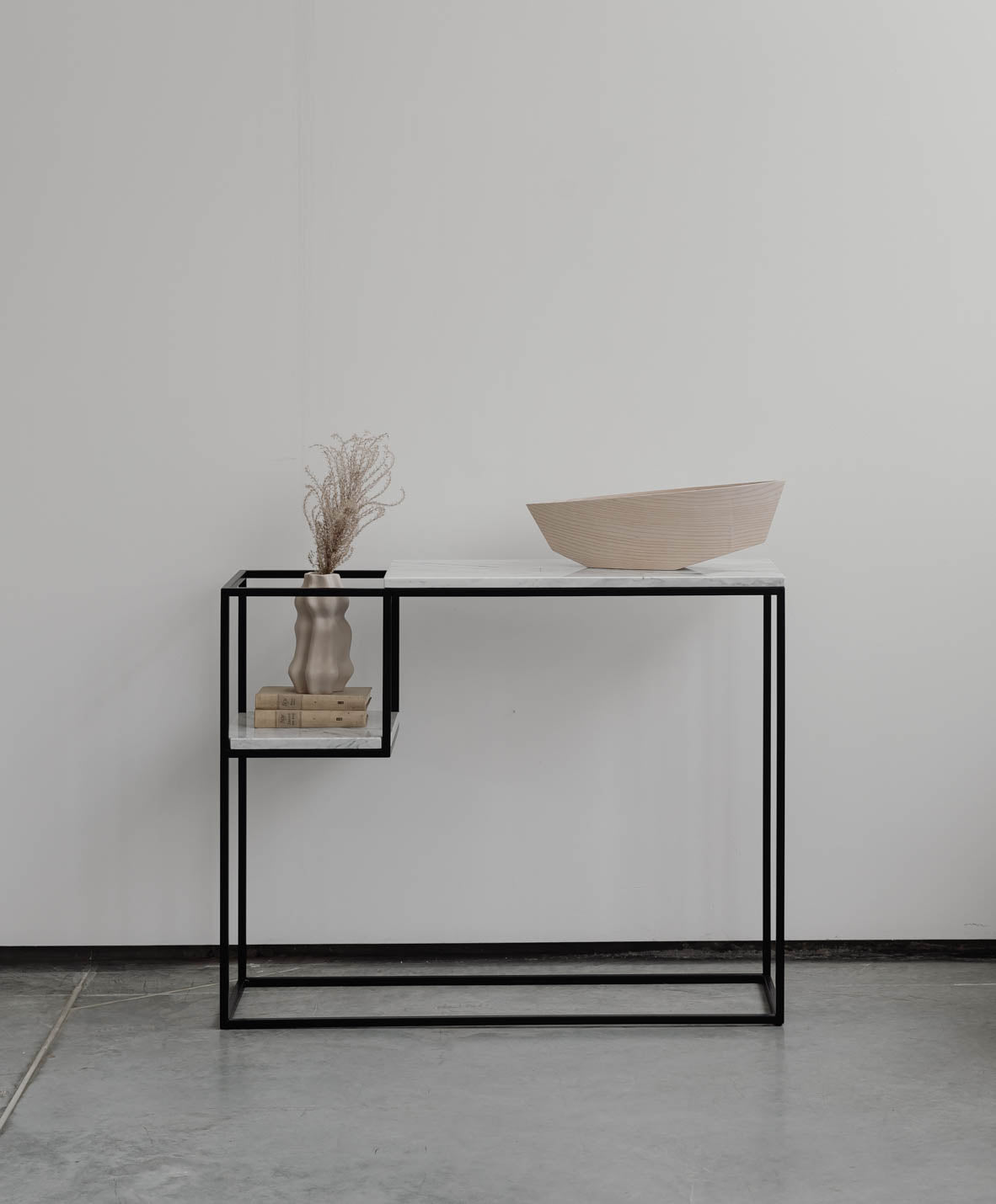 Konsola z marmurowym blatem HOP MAXI