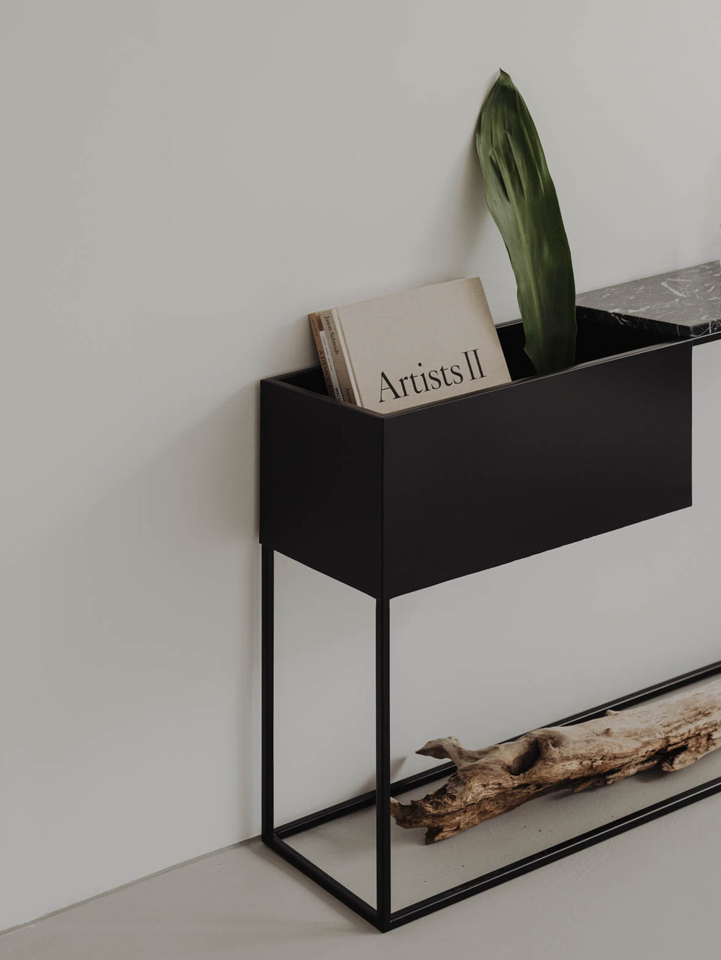 Konsola z kwietnikiem BOX MAXI