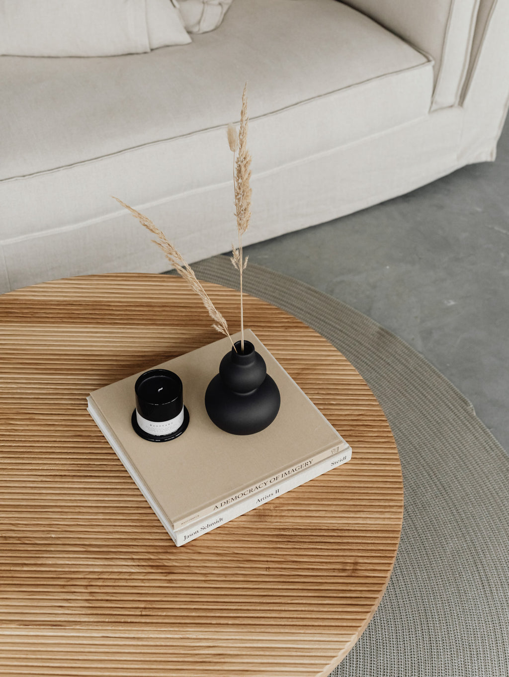 Stolik kawowy GRUFF OAK L