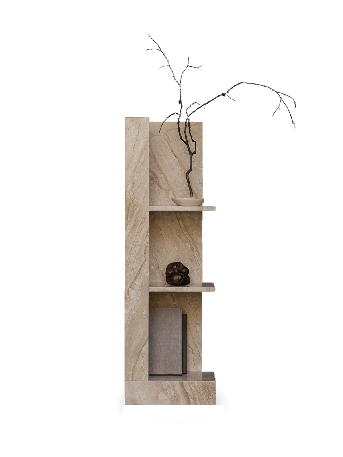 Marmurowy regał CONE Marble